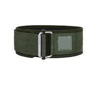 Ceinture d'haltérophilie de Fitness, soutien lombaire réglable, boucle en métal, entraînement croisé, levage force Pour Hommes Femmes(Green,S)