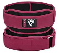 Ceinture d'haltérophilie double RDX RX5 Rose L