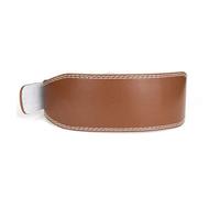 Ceinture d'haltérophilie en cuir PU for squat, gymnastique, fitness, haltère, support de taille, équipement protection, ceinture(Brown,L-130cm)