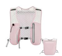 Ceinture d'hydratation réglable - Gilet d'hydratation - Sac à dos | Système d'hydratation léger avec pochette pour téléphone portable pour homme et femme