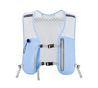 Ceinture d'hydratation, sac à dos d'hydratation, gilet avec sangle réglable - Étui pour téléphone portable avec sangle de poitrine antidérapante pour cyclisme, camping et course pour homme