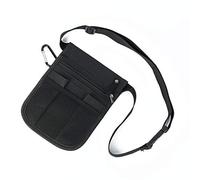 Ceinture d'organisation médicale pour infirmières, infirmières, sac de taille, pochette pour ciseaux médicaux, kit de soins accessoires, outil Bauchtasche Damen Stylisch, Noir , Beauté de masse