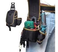 Ceinture d'outils, outils de ceinture, Pouche électrique testée Poucha | Organisateur d'ustensiles portables, poche d'équipement lourd pour rédacteurs, construcc