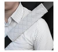 ceinture doux Housse Ceinture Sécurité Souple Voiture Couverture Universelle Ceintures En Peluche Chaude Épaule Protège-ceinture(Grey-2 PCS)
