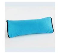 ceinture doux Oreiller Universel De Ceinture Sécurité Voiture Pour Enfants Réglable Sur Les Épaules Protection Tête Pour Bébé Protège-ceinture(Blue)