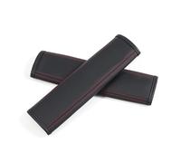 ceinture doux Pour DS SPIRIT DS3 DS4S DS5 5LS DS6 DS7 DS Housses Protection Ceintures Sécurité Voiture Cuir 2 Pièces Protège-ceinture(Black Red)