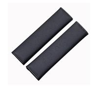 ceinture doux Pour KIA Pour RIO 2 3 4 5 Xline X Line Pour Enfants Et Adultes Housse Ceinture Sécurité Voiture Fiber Carbone Épaulière Peluche Protège-ceinture(2pcs Leather)