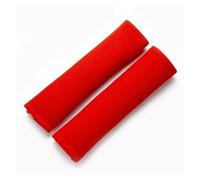 ceinture doux Pour Kia Pour Rio 3 4 K2 K3 X-line Housse Ceinture Sécurité Pour Voiture Sangle D'épaule Réglable Coussinet Protection Protège-ceinture(2pcs Red)