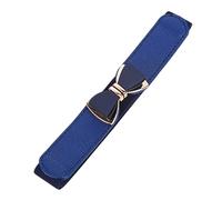 Ceinture élastique à la mode pour femmes, ceinture fine et extensible, fermoir à nœud pour manteaux, jupes, robes, noir foncé, taille unique