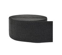 Ceinture élastique de 2,5 à 10 cm pour jupes, bande de rechange pour couture et confection de vêtements DIY,Noir,50 mm, 2 mètres