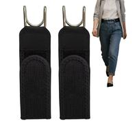 Ceinture élastique sans boucle - Ensemble de ceinture abdominale flexible cachée, design confortable sans fermeture | Ceinture unisexe décontractée pour la randonnée, la construction, le travail, le