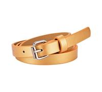 Ceinture en cuir avec boucle pour jeans, robes, pantalons, filles, taille unique, dorée, modèle 2026