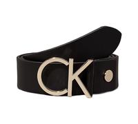 Ceinture en cuir avec logo Calvin Klein - Noir 90