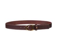 Ceinture en cuir femme HKM Selection Marrakesh Marron 80 cm