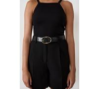 Ceinture en cuir - Mathilde - L - Noir - Femme - Etam