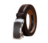 Ceinture en Cuir Pour Femme 2,3cm - Bande Décontractable, Réglable, Automatique Avec Boucle - Accessoires Pour Jeans 110cm