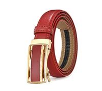 Ceinture en Cuir pour Femme 2,3cm - Bande Décontractable, Réglable, Automatique avec Boucle pour Jeans et Accessoires