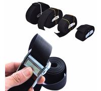 Ceinture En Métal Noir Pour Hommes, Sangles En Nylon, Sangle D'Attache De Caméra, Sac À Bagages, 1 Pièces, 100cm 200cm 300cm 400cm