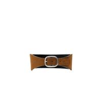 Ceinture En Nubuck - Marron Femme 90 Marron