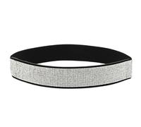 Ceinture en Strass 1 Pièce - Ceinture Élastique Élastique - Ceinture Décorative pour Femmes - FDGGT - Argent - One Size