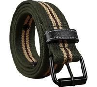 Ceinture en Toile Allongée pour Vêtements De Travail Décontractés pour Hommes Et Femmes, Ceinture Rétro, Beige, 120