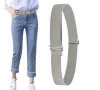 Ceinture extensible pour femme, ceinture invisible pour pull - Élastique pour une intégration sans , cadeau pour mère, sœur, épouse, anniversaire, Noël, gris, Refer to description