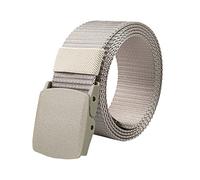 Ceinture extérieure à boucle à dégagement rapide pour homme - Cadeau pour femme, beige, taille unique