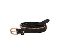 Ceinture femme Equestro Inglese Clincher Noir 85 cm