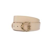 Ceinture Femme GUESS Crème Éco-cuir, Taille S - Élégance et Raffinement S