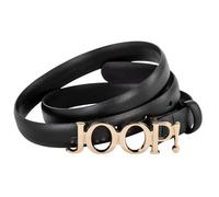 Ceinture Femme - JOOP! - uni - Noir - 100% cuir véritable - Crochet d'accouplement 110 cm