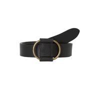 PIECES Pcpilja Ceinture en cuir pour femme, Noir, 85 cm