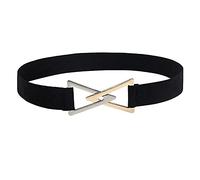 Ceinture Femme Tressée Fine Large pour Ceintures Doree Blanche Elastique Tissu Grande Taille Noire Dorée Cuir sans Boucle Élastique