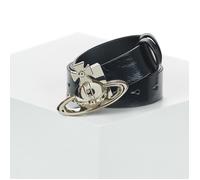 Ceinture femmes Vivienne Westwood ORB BUCKLE BELT REVERSIBLE Noir EU M / L
