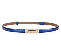 Ceinture fine en cuir pour femme, réglable, élastique, avec boucle en alliage, pour décoration de robe de mariée, taille unique