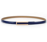 Ceinture fine en cuir pour femme, réglable, élastique, avec boucle en alliage, pour décoration de robe de mariée
