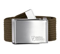 Fjällräven Ceinture Canvas Belt Mixte Vert (Dark Olive) 120 x 4 cm Taille unique EU
