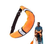 Ceinture Gonflable Manuel | Ceinture Flottable Réglable - pour Baignade Plage Piscine Rivière Kayak Snorkeling Pêche