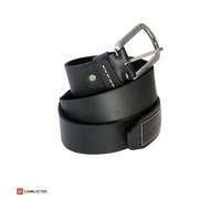 Greenburry Belt Ceinture cuir 115 cm noir