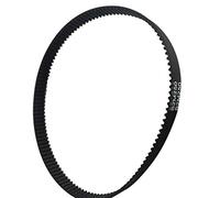 Ceinture GT2 Ceinture à Boucle fermée, Caoutchouc 2GT 6mm Pièces d'imprimantes 3D, 110 112 122 200 280 300 610 852mm, Courroies synchrones Partie 2GT Ceinture Durable et résistante à l'usure (Largeur