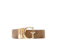 Ceinture Guess Femme Calista 4G Beige Polyester M