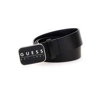 GUESS Venezia Not ADJ & NO-LEA35 Ceinture, Noir/Transparent, Large Homme