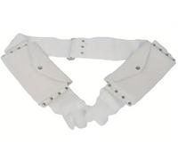 Ceinture Hajj Umra en cuir blanc avec boucle réglable, accessoire de prière islamique, blanc, Réglable, Islamique traditionnel