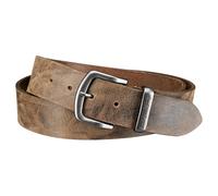 Ceinture HELD tout cuir marron 115