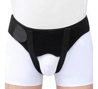 Ceinture Herniaire Hernia Guard pour Hommes et Femmes, Ceinture de Soulagement pour Hernie Inguinale, avec Coussinets Amovibles(X-Large)