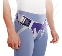 Ceinture Herniaire pour Homme et Femmes avec 4 Coussinets de Compression | Ceinture Herniaire Inguinale pour Homme | pour Hernies Inguinales Gauches ou Droites(Small)