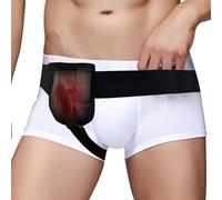 Ceinture Hernie Inguinale,Ceinture de Hernie Réglable Flexible,Utilisation pour Le Traitement Ou Le Soulagement des Symptômes de Hernie,pour Hommes Et Femmes