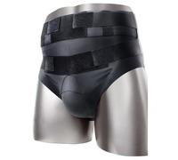 Ceinture Hernie Inguinale Double Homme, Coussinets de Compression Amovibles et Sangles D'aine Réglables, Conception de Caleçons Boxeurs(Medium)