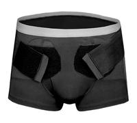 Ceinture Hernie Inguinale Homme, Ceinture Herniaire Réglable avec Coussinets de Compression Amovibles pour Hernie Inguinale Simple/Double(X-Large)