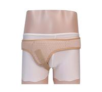 Ceinture Hernie Inguinale Homme, Ceinture Hernie Inguinale Unilatérale Réglable, Unisexe, 1 Coussinet de Compression Amovible(L)