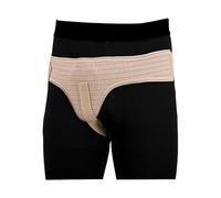 Ceinture Hernie Inguinale Homme, Ceinture Hernie Inguinale Unisexe Gauche et Droit, Coussinets Compression Amovibles(L)